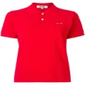 Comme Des Garçons Play signature piqué polo shirt - Red