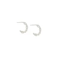 Wouters & Hendrix chain hoop earrings - Silver