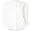 ANINE BING Mika long-sleeve shirt - White