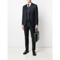 Dell'oglio fitted two piece suit - Blue
