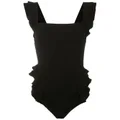 Clube Bossa ruffled swimsuit - Black