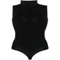 Wolford roll-neck sleeveless bodysuit - Black