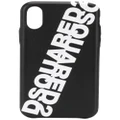 Dsquared2 logo-print iPhone X case - Black