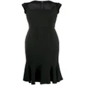 Dolce & Gabbana square-neck sleeveless minidress - Black