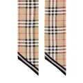 Burberry Vintage Check skinny scarf - Neutrals