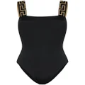 Versace Greca Border swimsuit - Black