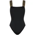 Versace Greca Border swimsuit - Black