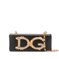 Dolce & Gabbana DG Girls leather phone bag - Black