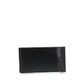Saint Laurent logo plaque money clip wallet - Black