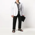Dolce & Gabbana striped pattern blazer - White