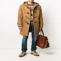Mackintosh WEIR hooded duffle coat - Brown