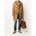 Mackintosh WEIR hooded duffle coat - Brown