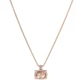 David Yurman 18kt rose gold Chatelaine morganite and diamond necklace - Pink