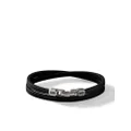 David Yurman Streamline Double Wrap leather bracelet - Silver
