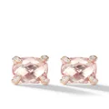 David Yurman 18kt rose gold Chatelaine morganite and diamond stud earrings - Pink