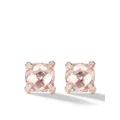 David Yurman 18kt rose gold Chatelaine morganite and diamond stud earrings - Pink
