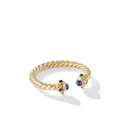 David Yurman 18kt yellow gold Renaissance Color sapphire ring