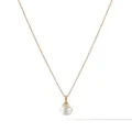 David Yurman 18kt yellow gold Solari pearl and diamond necklace