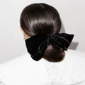 Jennifer Behr Celine barrette hair clip - Black