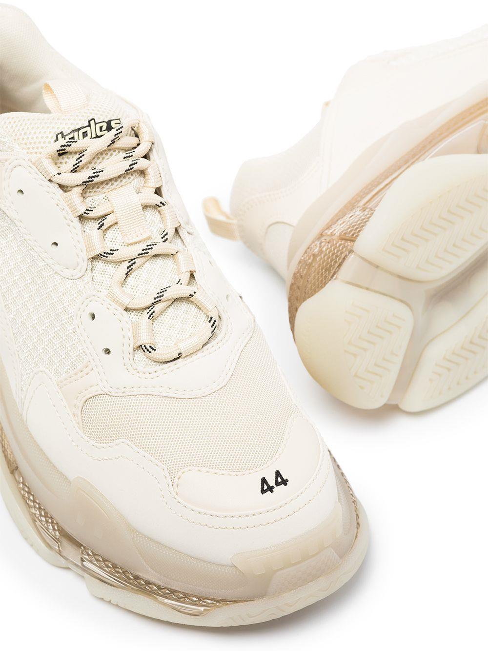 Balenciaga Triple S clear-sole sneakers - Neutrals