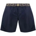 Versace Greca Border swim shorts - Blue