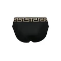 Versace Greca Border swim briefs - Black