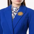 CHANEL Pre-Owned 1994 CC sun motif brooch - Gold