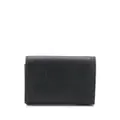 Marni logo lettering wallet - Black