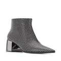 Casadei stud embellished boots - Black