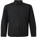 Burberry monogram embroidered shirt - Black
