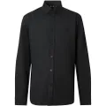 Burberry monogram embroidered shirt - Black