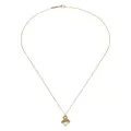 Stephen Webster 18kt yellow gold Gemini Astro Ball pearl pendant necklace
