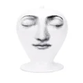 Fornasetti face printed jar - White