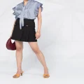 SANDRO pleated mini skirt - Black