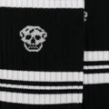 Alexander McQueen skull-motif socks - Black