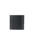 Marni logo-print leather bi-fold wallet - Black