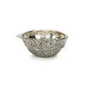 Parts of Four Single Pour bronze bowl - Metallic
