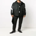 Valentino Garavani VLTN print windbreaker jacket - Black