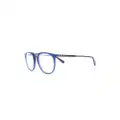 Marc Jacobs Eyewear round-frame glasses - Blue