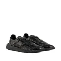Giuseppe Zanotti Urchin glitter low-top sneakers - Black