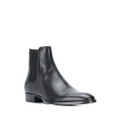 Saint Laurent Wyatt leather Chelsea boots - Black