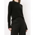 Proenza Schouler raglan sleeves eco cashmere jumper - Black
