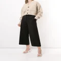 Proenza Schouler tailored high-waisted suiting culottes - Black