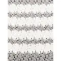 Thom Browne 4-Bar knitted silk tie - Grey