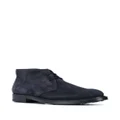 Tod's short ankle suede desert boots - Blue