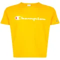 Champion logo print crew neck T-shirt - Yellow