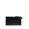 Balenciaga Cash cardholder keyring - Black