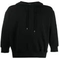 Stella McCartney logo trim hoodie - Black
