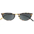Oliver Peoples tortoiseshell round frame sunglasses - Brown