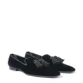 Jimmy Choo tasseled Foxley loafers - Black